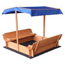 Home Deluxe überdachter Sandkasten