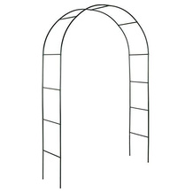 TecTake Metall-Rosenbogen