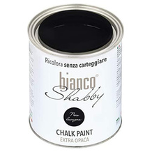 bianco Shabby schwarze Wandfarbe