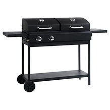 vidaXL Hybridgrill