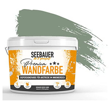 SEEBAUER diy grüne Wandfarbe