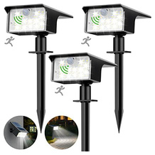 nipify Solarlampe mit Bewegungsmelder