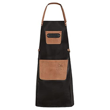 Leder-Grillschürze