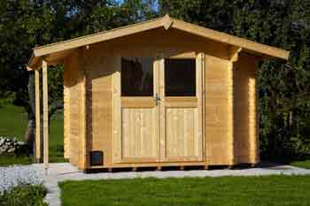 Blockbohlenhaus
