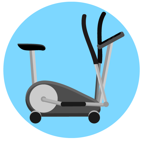 Crosstrainer Heimfahrrad