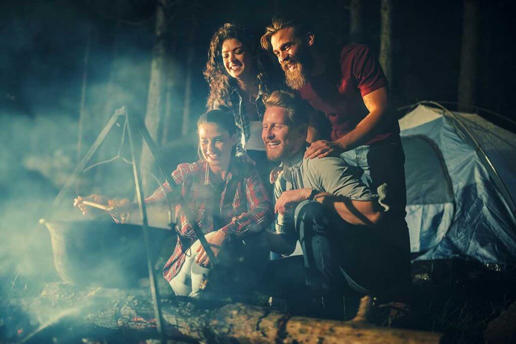 Dutch Oven am Campingplatz