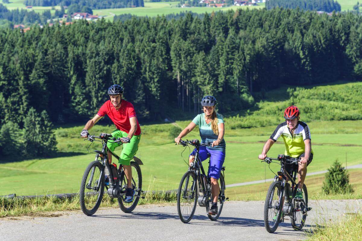 E-Bike bergauf