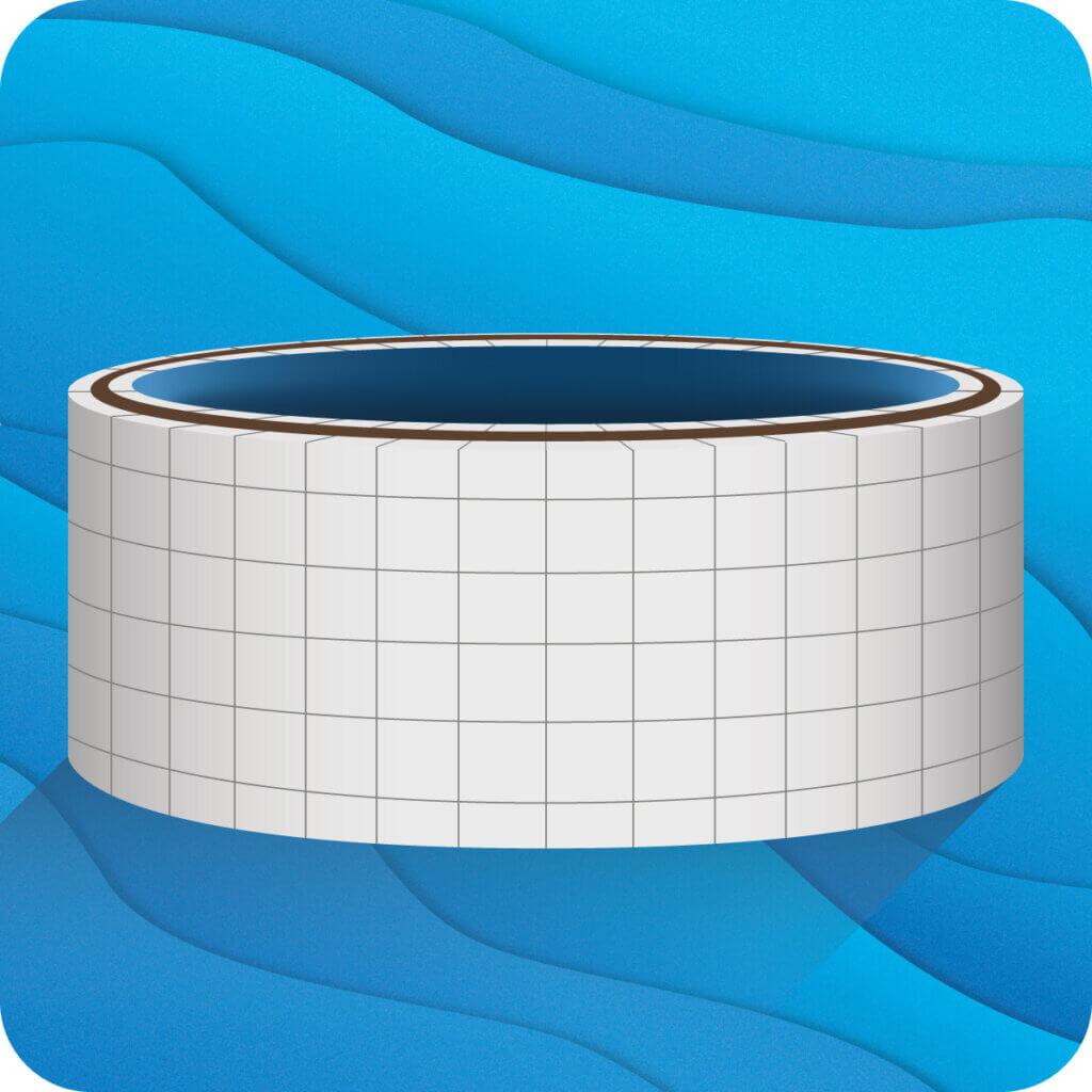Styropor-Pool