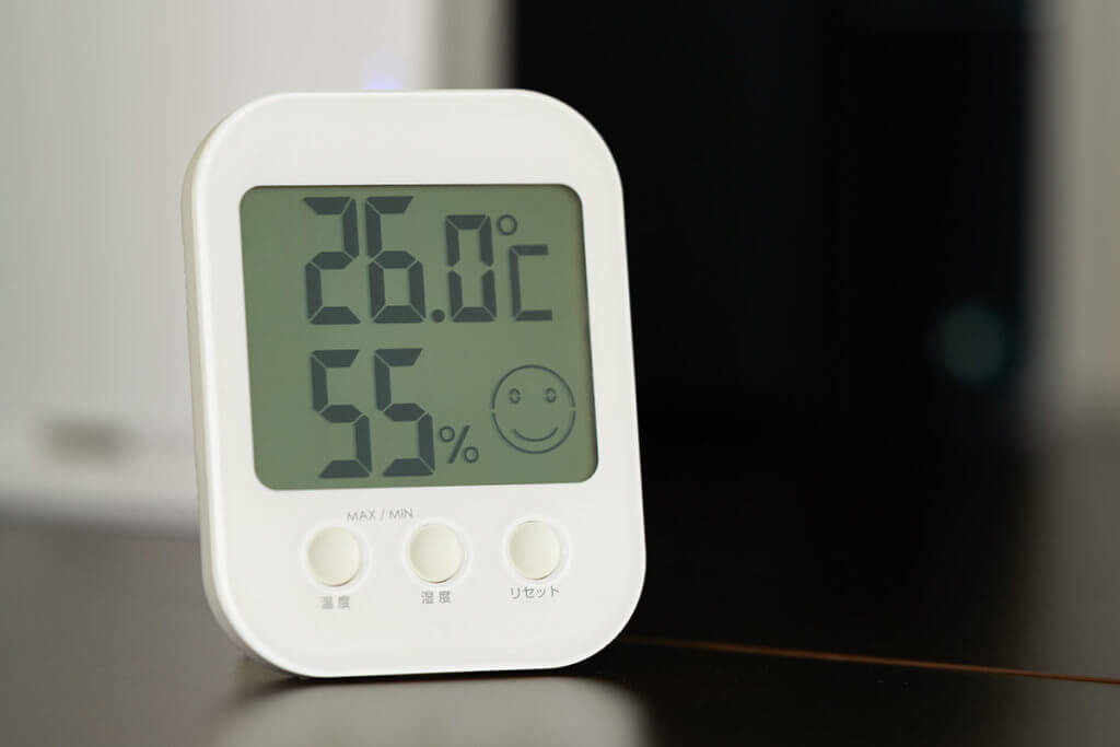 Indoor-Thermometer mit Feuchtigkeitsmesser
