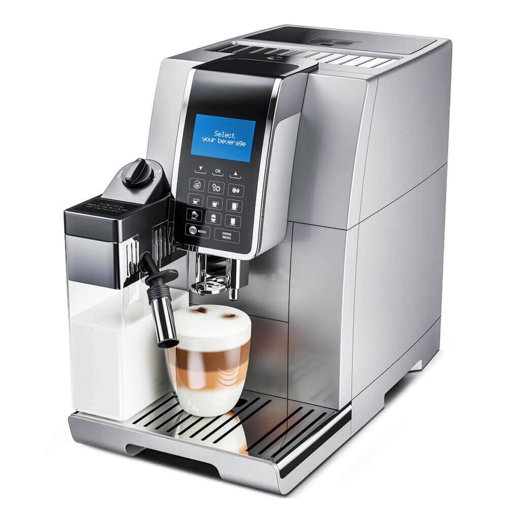 Kaffeevollautomaten mit MilchaufschÀumer