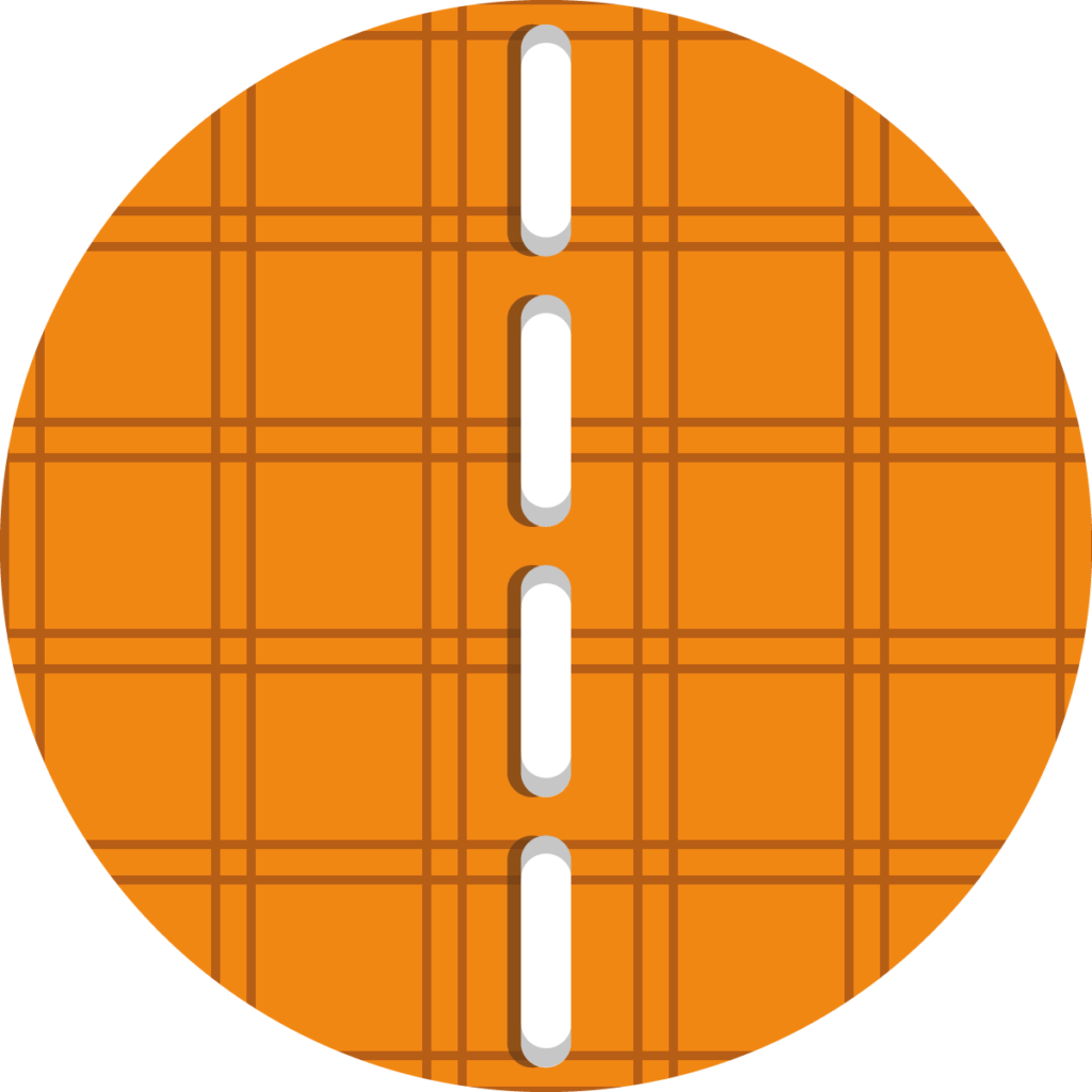 Geradstich