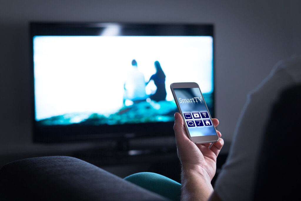 TV Steuerung ĂŒber Smartphone