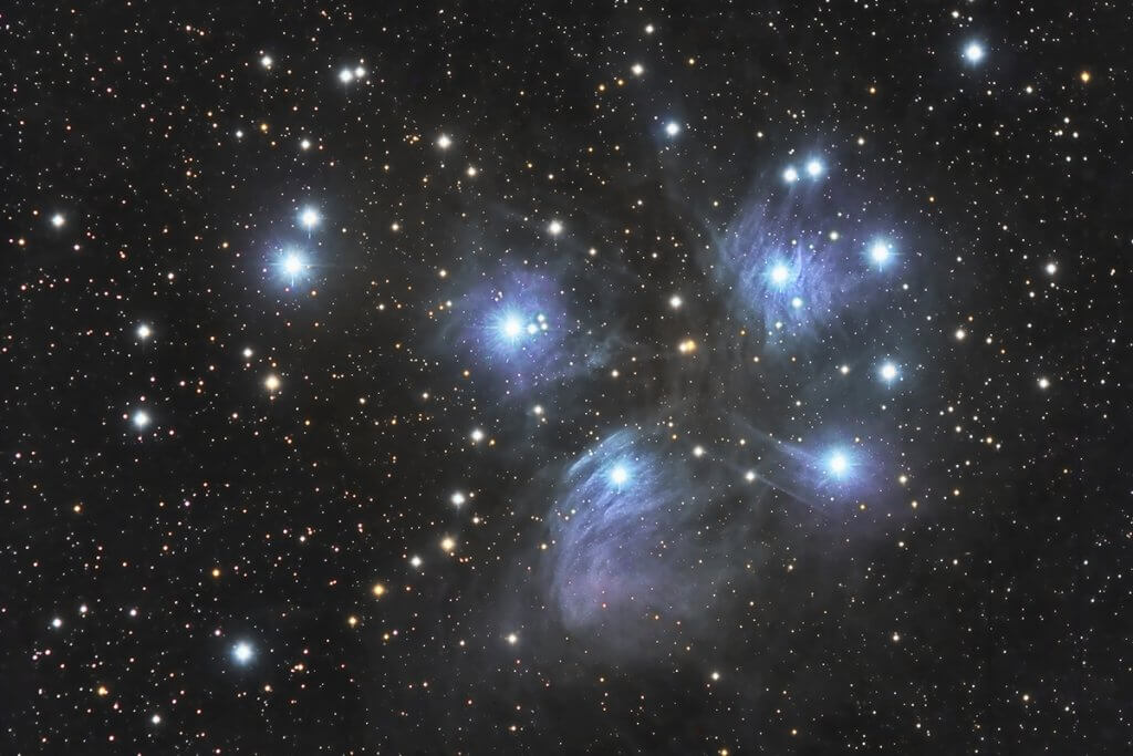Astrofotografie - Plejaden