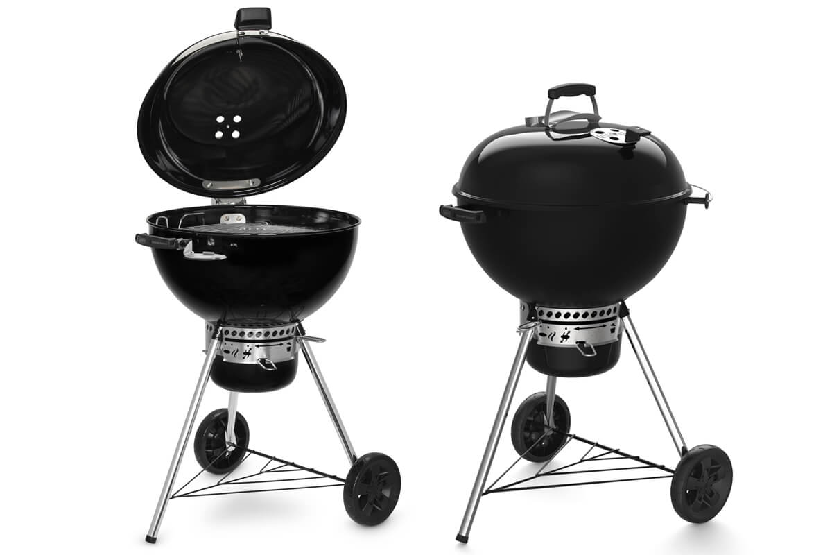 zwei weber-kugelgrills